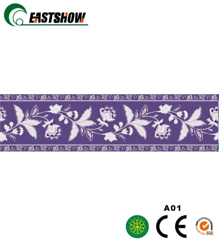 Beautiful Flower PVC Wallpaper Border